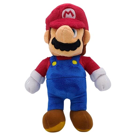 Super Mario Plush Doll 9 Inch Nintendo Stuffed Plush Toy Figure Video Game Bros - Picture 1 of 3